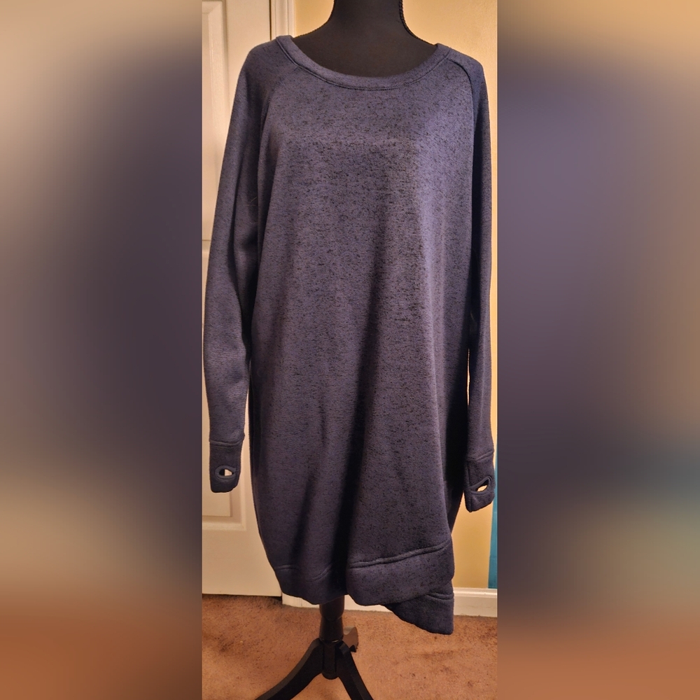 Maurices Navy Long Sleeve Dress